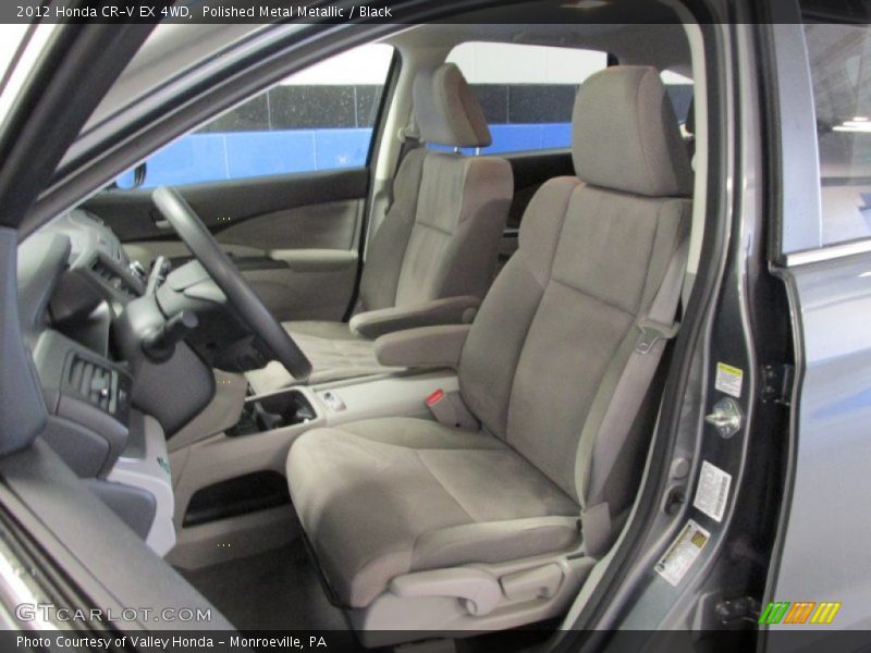 Polished Metal Metallic / Black 2012 Honda CR-V EX 4WD