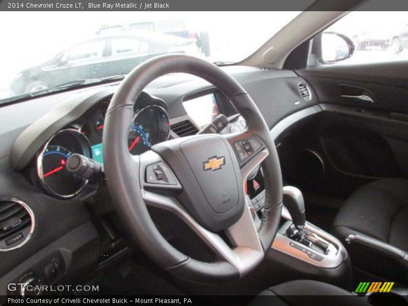 Blue Ray Metallic / Jet Black 2014 Chevrolet Cruze LT