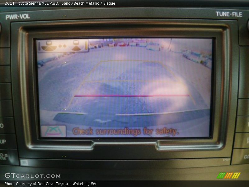 Sandy Beach Metallic / Bisque 2011 Toyota Sienna XLE AWD