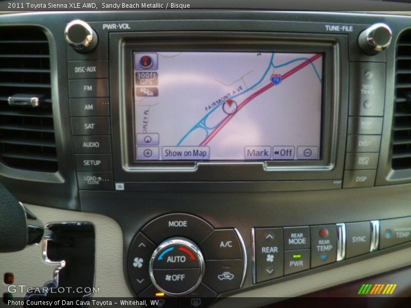 Sandy Beach Metallic / Bisque 2011 Toyota Sienna XLE AWD