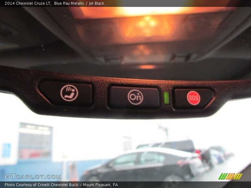 Blue Ray Metallic / Jet Black 2014 Chevrolet Cruze LT