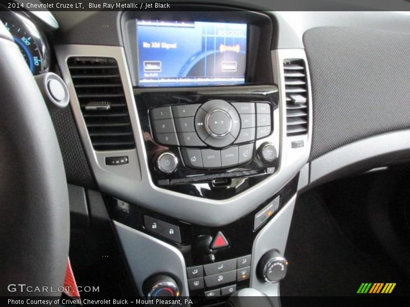 Blue Ray Metallic / Jet Black 2014 Chevrolet Cruze LT