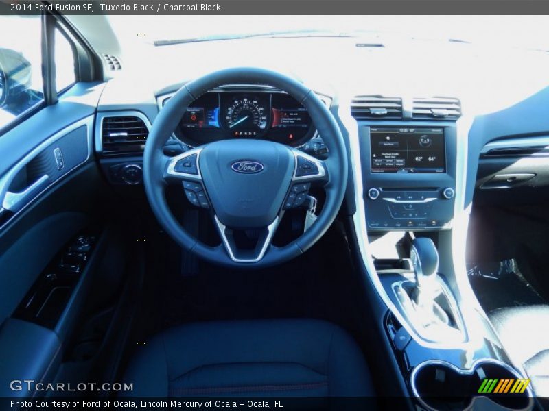 Tuxedo Black / Charcoal Black 2014 Ford Fusion SE