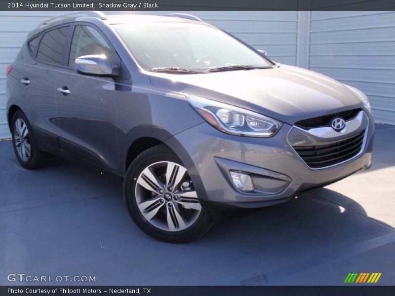Shadow Gray / Black 2014 Hyundai Tucson Limited