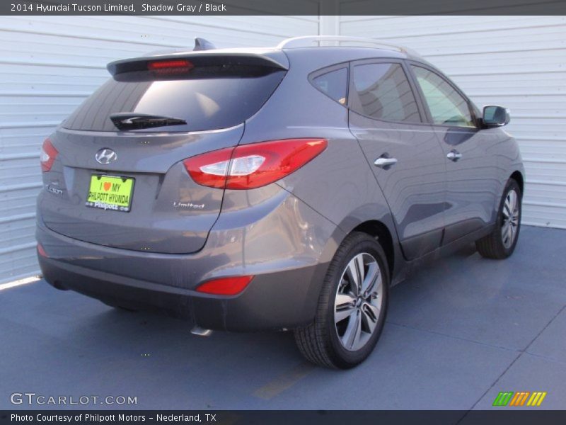 Shadow Gray / Black 2014 Hyundai Tucson Limited