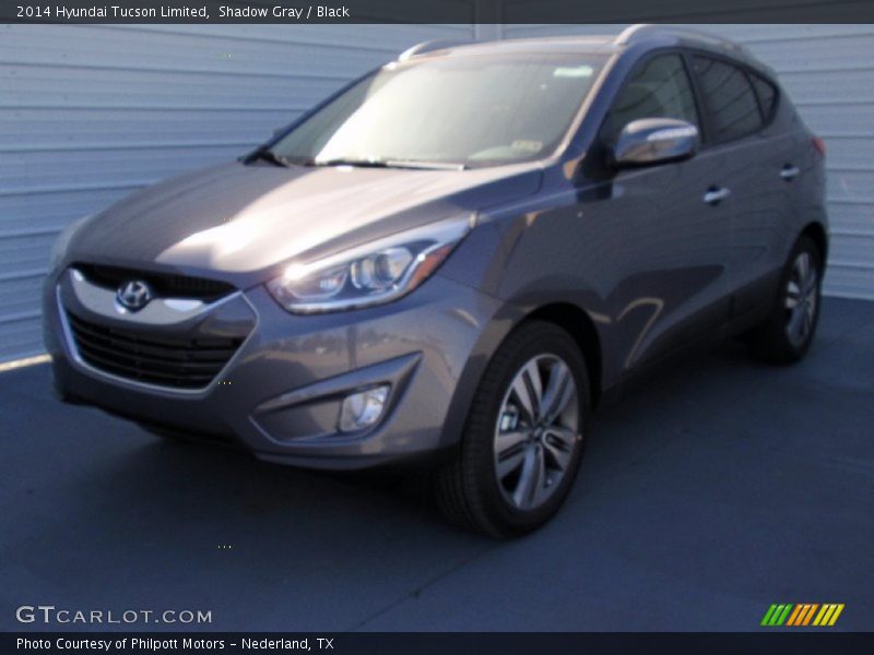 Shadow Gray / Black 2014 Hyundai Tucson Limited