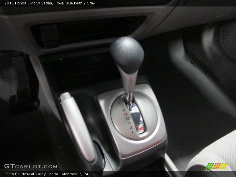 Royal Blue Pearl / Gray 2011 Honda Civic LX Sedan