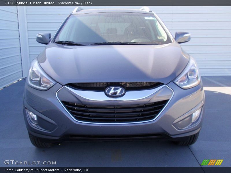 Shadow Gray / Black 2014 Hyundai Tucson Limited