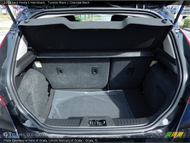  2014 Fiesta S Hatchback Trunk