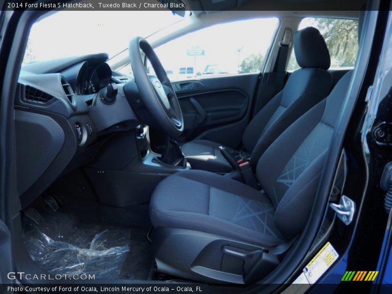Front Seat of 2014 Fiesta S Hatchback