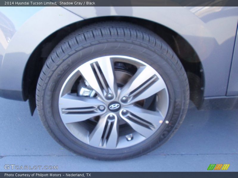 Shadow Gray / Black 2014 Hyundai Tucson Limited