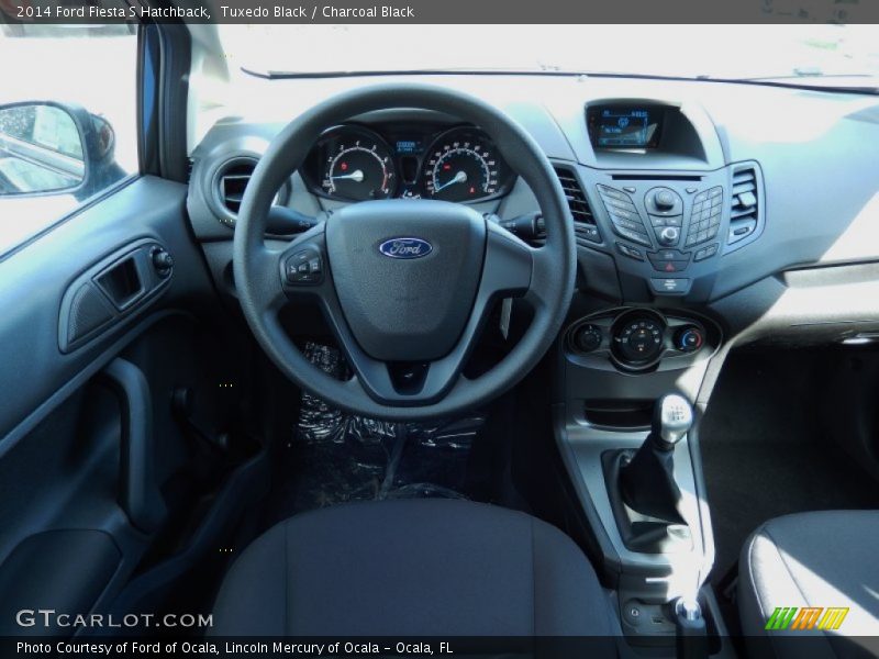Dashboard of 2014 Fiesta S Hatchback