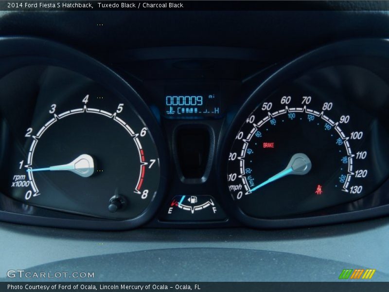  2014 Fiesta S Hatchback S Hatchback Gauges