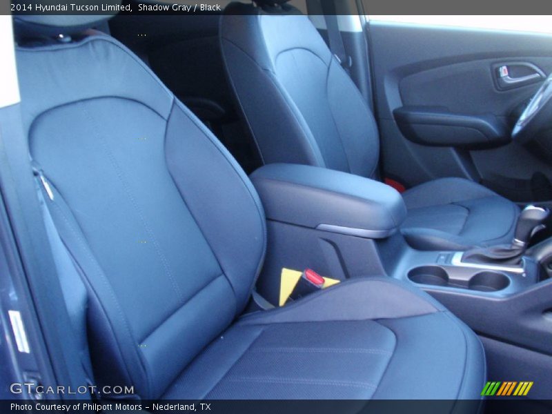Shadow Gray / Black 2014 Hyundai Tucson Limited