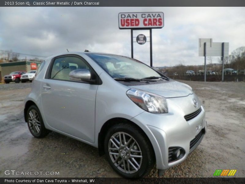 Classic Silver Metallic / Dark Charcoal 2013 Scion iQ