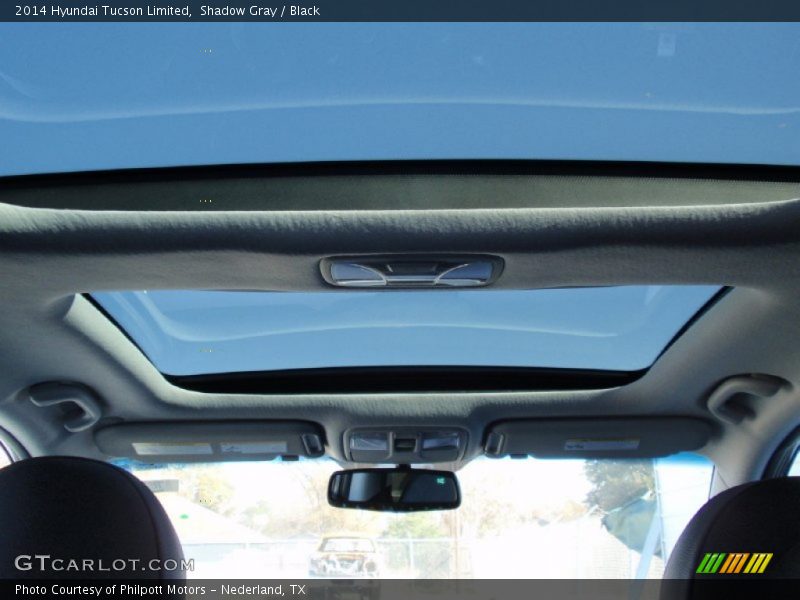 Shadow Gray / Black 2014 Hyundai Tucson Limited