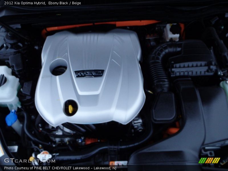 Ebony Black / Beige 2012 Kia Optima Hybrid
