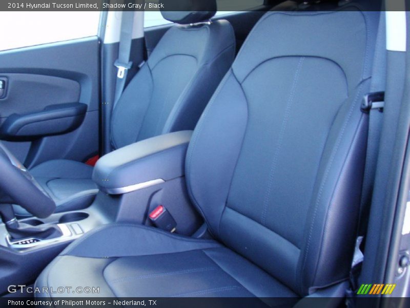 Shadow Gray / Black 2014 Hyundai Tucson Limited