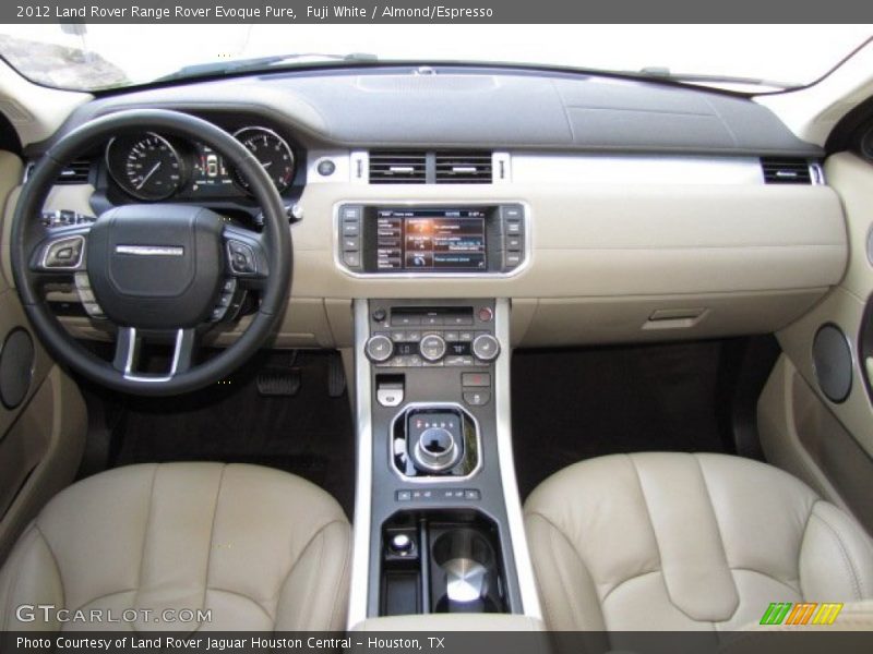 Fuji White / Almond/Espresso 2012 Land Rover Range Rover Evoque Pure