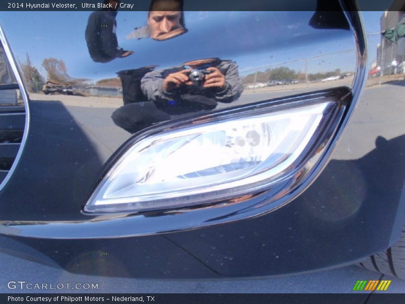 Ultra Black / Gray 2014 Hyundai Veloster