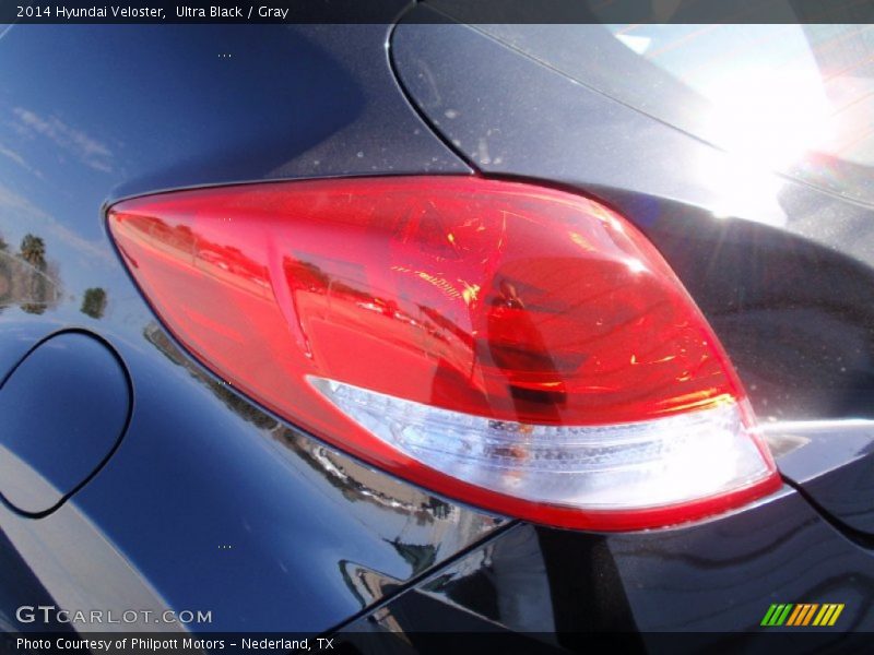 Ultra Black / Gray 2014 Hyundai Veloster