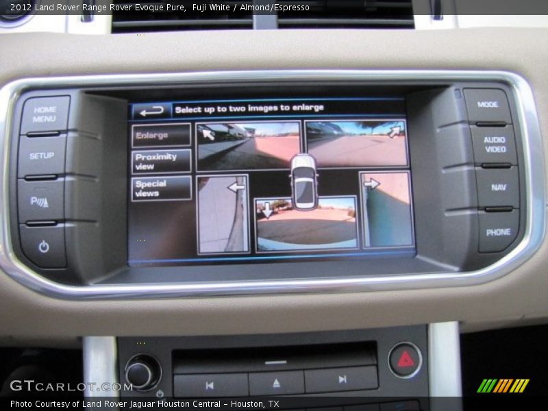 Fuji White / Almond/Espresso 2012 Land Rover Range Rover Evoque Pure
