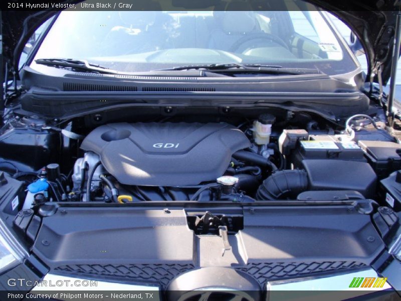 Ultra Black / Gray 2014 Hyundai Veloster