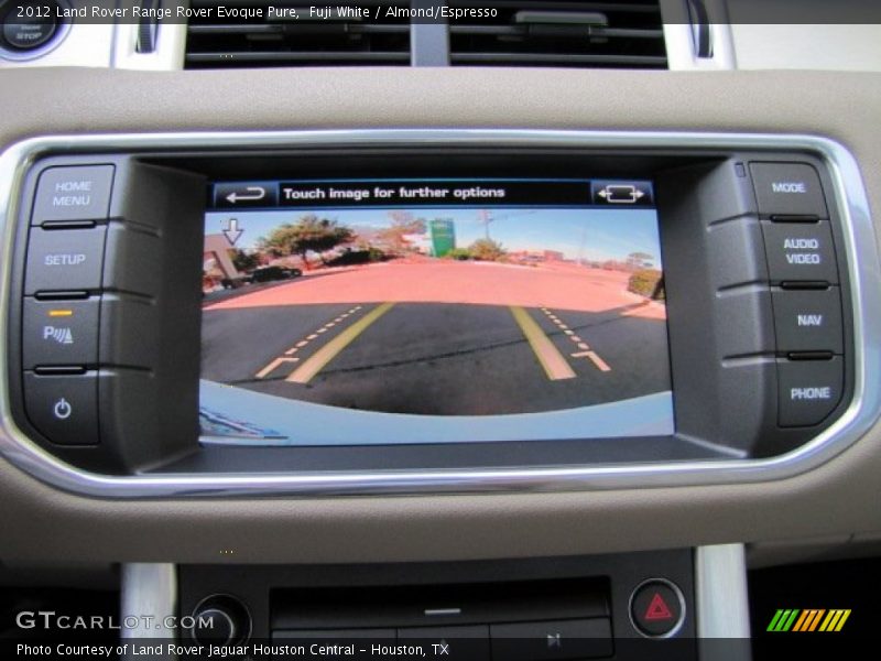Fuji White / Almond/Espresso 2012 Land Rover Range Rover Evoque Pure