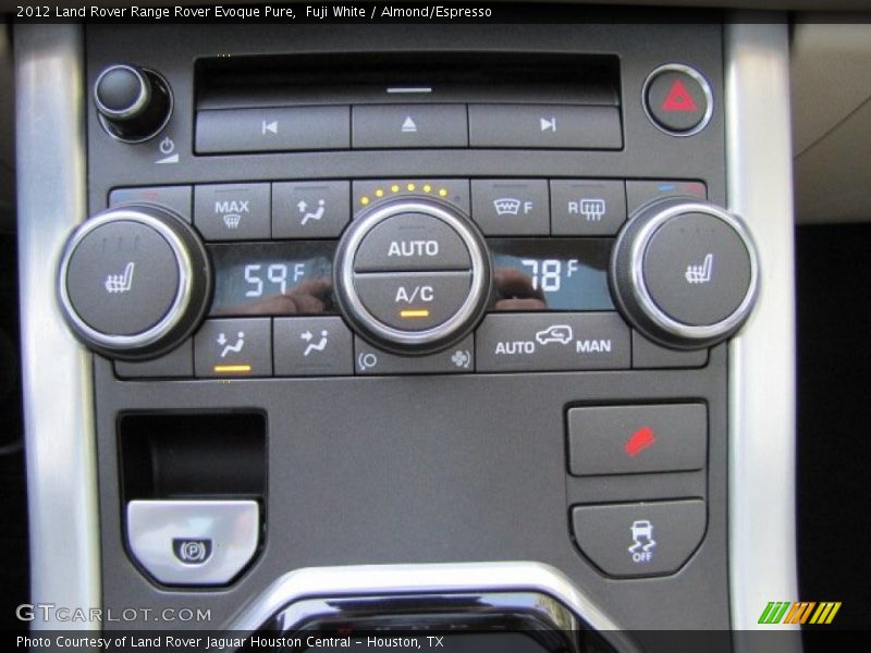 Fuji White / Almond/Espresso 2012 Land Rover Range Rover Evoque Pure