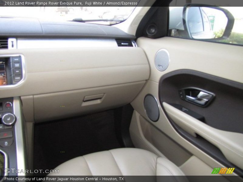 Fuji White / Almond/Espresso 2012 Land Rover Range Rover Evoque Pure