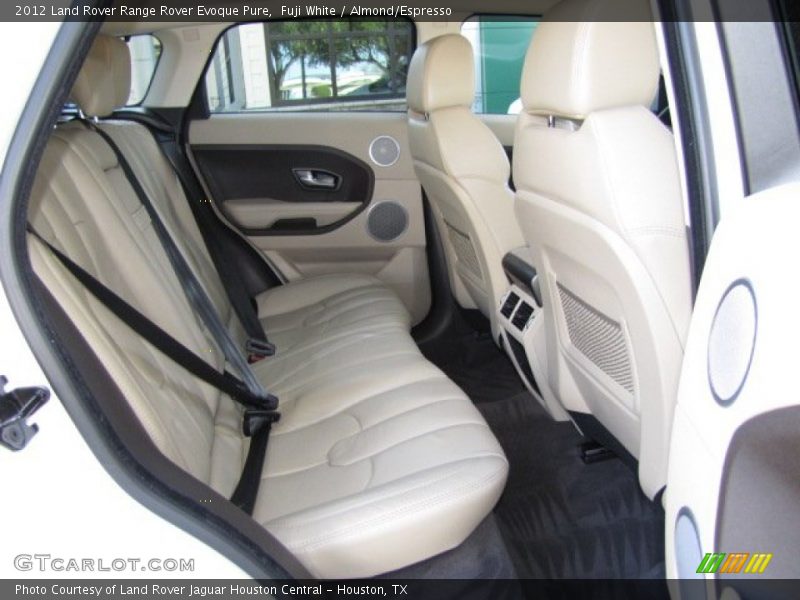 Fuji White / Almond/Espresso 2012 Land Rover Range Rover Evoque Pure