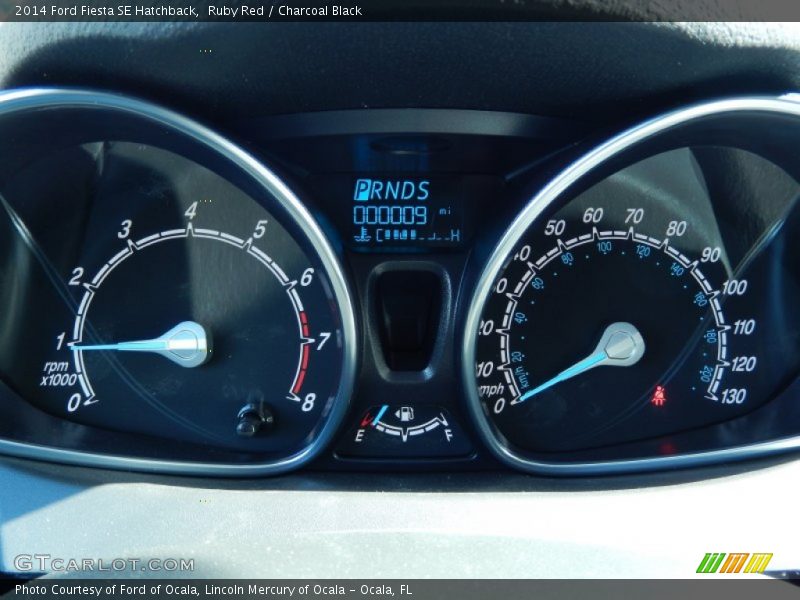 Ruby Red / Charcoal Black 2014 Ford Fiesta SE Hatchback