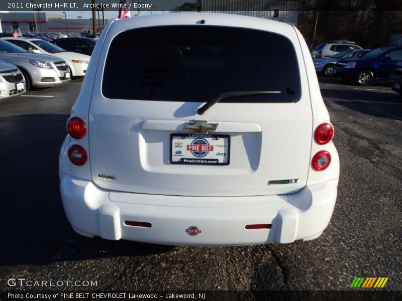 Arctic Ice White / Ebony 2011 Chevrolet HHR LT