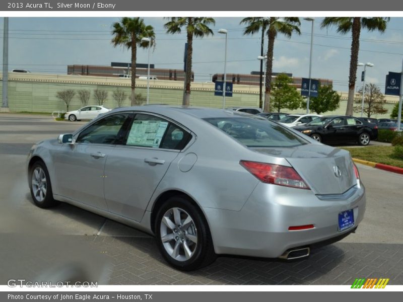 Silver Moon / Ebony 2013 Acura TL
