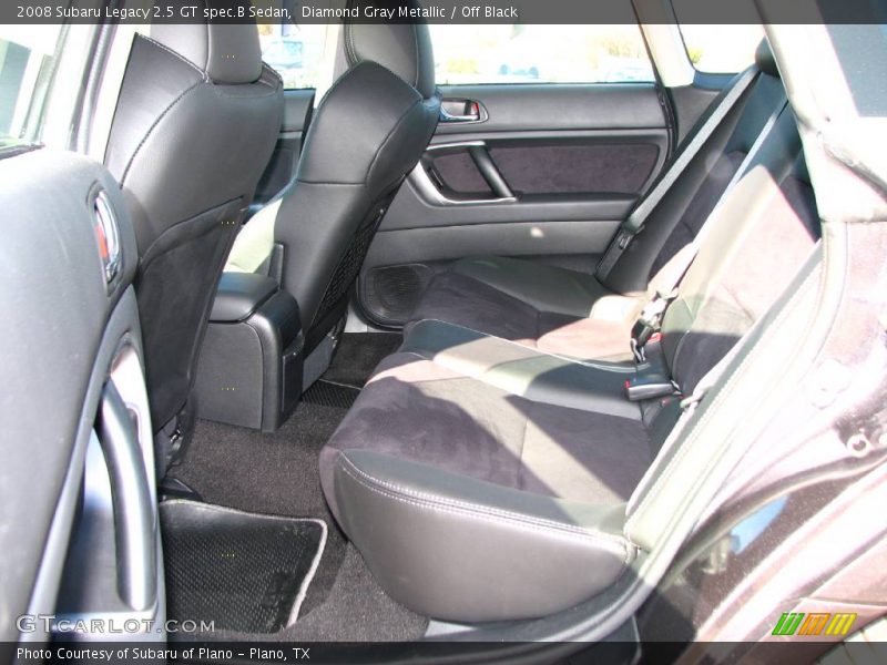 Diamond Gray Metallic / Off Black 2008 Subaru Legacy 2.5 GT spec.B Sedan