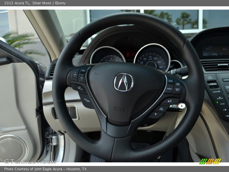 Silver Moon / Ebony 2013 Acura TL
