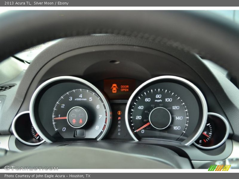 Silver Moon / Ebony 2013 Acura TL