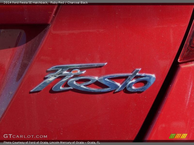 Ruby Red / Charcoal Black 2014 Ford Fiesta SE Hatchback