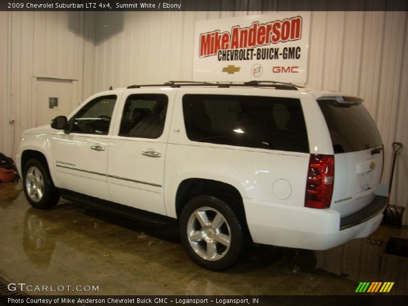 Summit White / Ebony 2009 Chevrolet Suburban LTZ 4x4