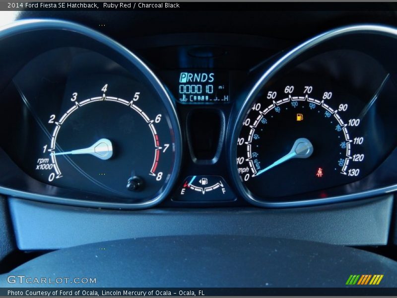 Ruby Red / Charcoal Black 2014 Ford Fiesta SE Hatchback