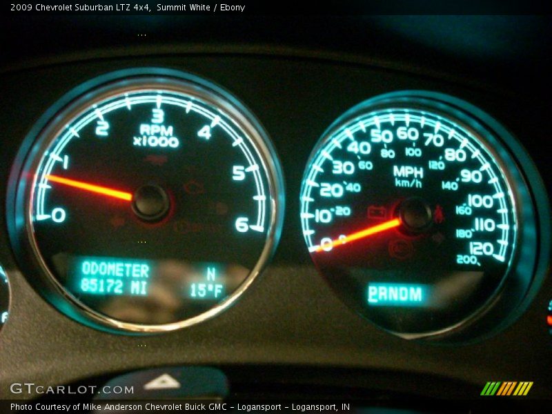 Summit White / Ebony 2009 Chevrolet Suburban LTZ 4x4