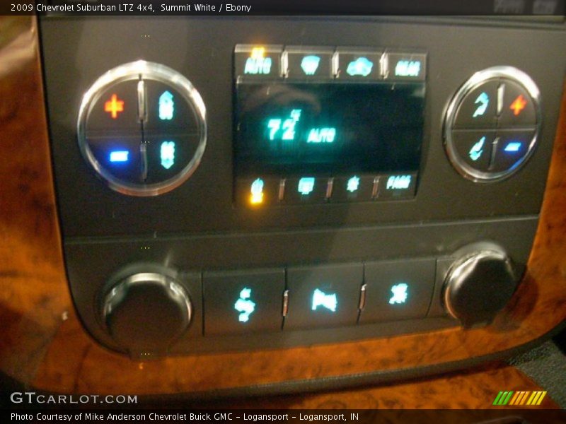 Summit White / Ebony 2009 Chevrolet Suburban LTZ 4x4
