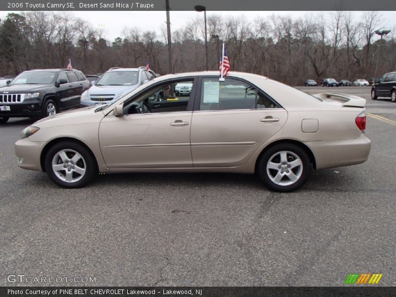Desert Sand Mica / Taupe 2006 Toyota Camry SE
