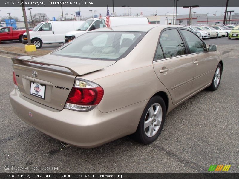 Desert Sand Mica / Taupe 2006 Toyota Camry SE