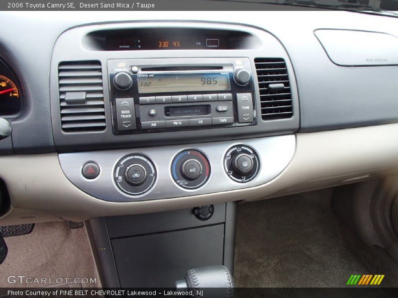 Desert Sand Mica / Taupe 2006 Toyota Camry SE