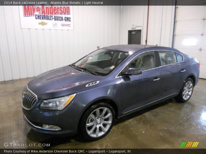 Atlantis Blue Metallic / Light Neutral 2014 Buick LaCrosse Leather