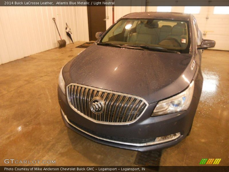 Atlantis Blue Metallic / Light Neutral 2014 Buick LaCrosse Leather