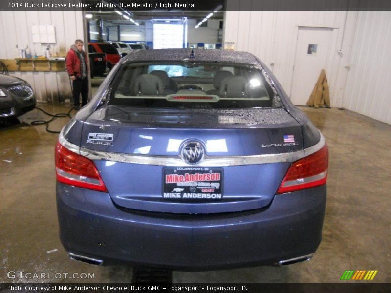 Atlantis Blue Metallic / Light Neutral 2014 Buick LaCrosse Leather