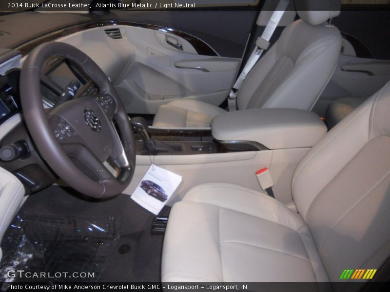Atlantis Blue Metallic / Light Neutral 2014 Buick LaCrosse Leather