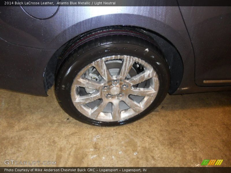 Atlantis Blue Metallic / Light Neutral 2014 Buick LaCrosse Leather